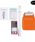 Heavy Duty Electric Chain Hoist 1100 Lb Capacity Rock Solid Aluminum Body and Steel Hook for Smooth Lifting, includes specs and warnings.