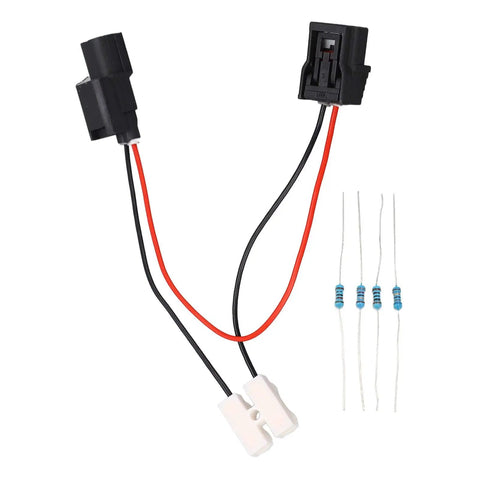 VCM Disable Kit With Plug And Play Harness For 3.5L V6 Engines, Four Resistor Options From 68 Ohm To 120 Ohm, Reversible Installation