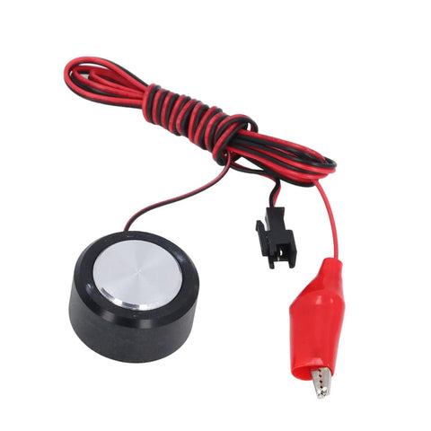 Z Axis Tool Probe Block For Fast Height Setting On 3 Axis CNC Routers And Milling Engraving Machines Easy Tool Exchange With Height Measurement Block Made From ABS And Alloy Steel with red wire and clip