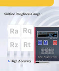 Roughness Tester Portable Profilometer With Four Testing Parameters Ra Rq And Rz Rt High Accuracy to 0.01 μm OLED Display