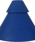 Portable Hand Powered Clothes Washer With Smooth Plunger Action Compact Collapsible Aluminum Handle top view of blue plastic plunger