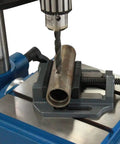 3 Inch Drill Press Vise For Precision Drilling Milling And Woodworking Cast Iron Construction Heavy Duty Clamp With Stable Jaws And Low Vibration So Your Projects Stay Rock Solid on drill press holding metal pipe