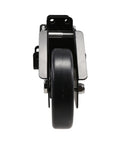 Heavy Duty Double 4 Inch Roller Gate Wheels For Vinyl Fence Gates Up To 2 Inch Thick Adjustable Spring Balance Powder Coated Steel Rugged Rubber Wheels