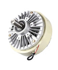 Heavy Duty Magnetic Powder Clutch And Winding Brake For Tension Control, 24V DC, Dual Shaft Two Axis Design, 5Kg Load, side view