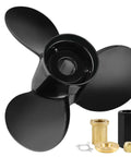 Upgrade Aluminum Boat Propeller For Mercury Outboards 40-150 HP 13.5 Inch Diameter 15 Pitch Right Hand Rotation Hub Kits Included