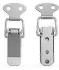 4 Pack Small Spring Loaded Toggle Latch With 20 Screws Stainless Steel Silver Finish Compact Cabinet And Toolbox Latch Set