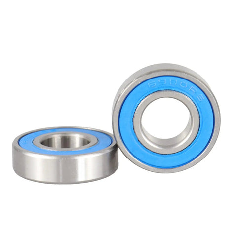 Set Of 10 6900 2RS Bearings ABEC 5 Precision 10x22x6mm With Double Rubber Seals Pre Lubricated Deep Groove Ball Bearings For Motors Power Tools Toys