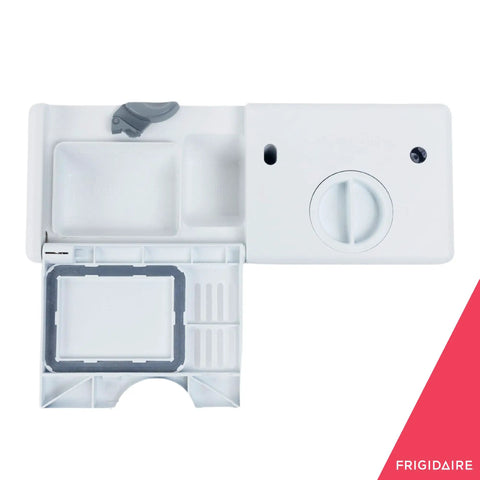 Detergent And Rinse Aid Dispenser For Dishwashers Model 154574401 White Replacement Easy Install No Fuss Premium Quality