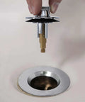 Installing Lift And Turn Tub And Bath Drain Stopper In Chrome Finish Easy Replacement Converts Trip Lever Drains No Fuss Install