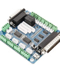 Beefy 5 Axis Stepper Motor Driver Controller Breakout Board Delivers Top Notch CNC Performance for DIY Makers Smooth Multi Axis Motion With Bipolar Signal Processing 5-axis PCB