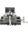Beefy 4 Inch Cross Slide Vise With Heavy Duty Clamping Power For Milling Machines And Drill Presses Steel Construction Wide Jaws For Secure Workpieces And Precise Cuts Ready For Any Heavy Metal Working Project, 4-inch cast iron cross slide vise with handwheel