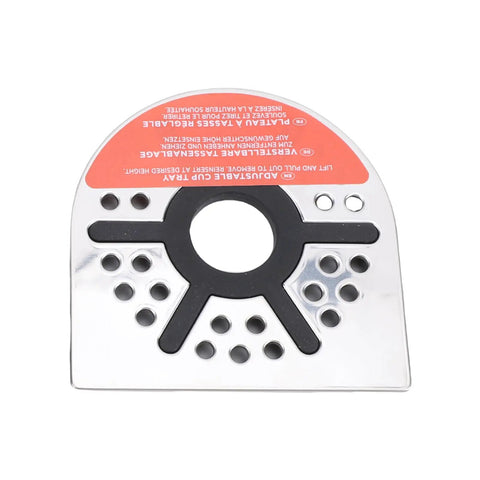 Sturdy Stainless Steel Cup Rest Stand Replacement Drip Tray Mug Riser Guard For CF N601 CF N602 CF N701 CF N702 Coffee Machines