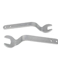 RA1152 Offset Wrenches for Quick Router Bit Changes fits 1619EVS 1613 1613EVS 1613AEVS routers, silver metal wrench set
