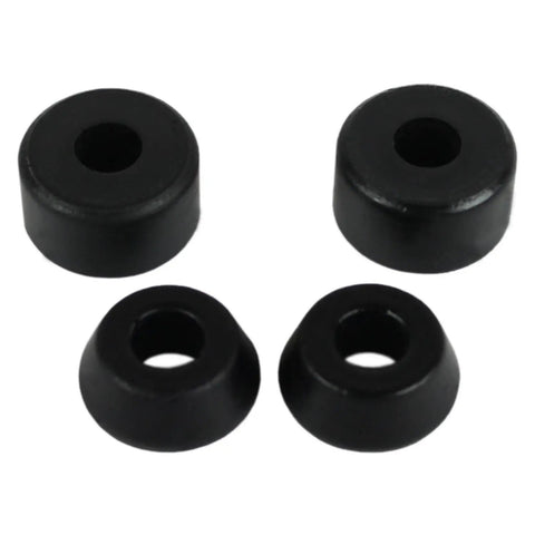 Ultra Smooth Dope Colors Skateboard Longboard Truck Replacement Bushings 4 Pack For 2 Trucks USA Made black bushings