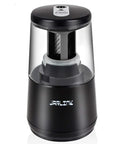 Electric Pencil Sharpener Heavy Duty With Helical Blade Auto Stop Fast Sharpening In 5 To 10 Seconds Powerful Motor Protects Pencil Cores And Even Handles Broken Pencils 8mm Pencils And Standard Pencils Compatible Ideal For School Home Office black 6-8mm
