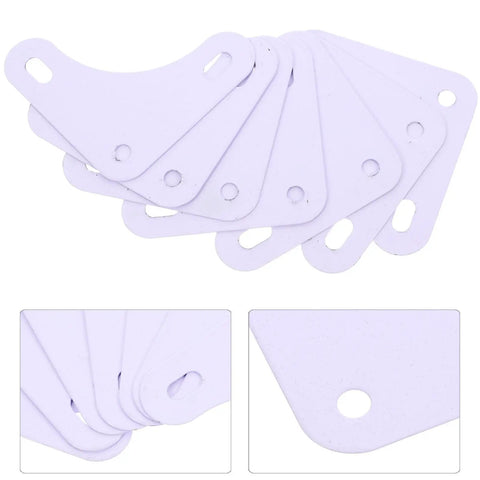 Beefy Heavy Duty Steel Corner Brackets For Shelving Units And Shelves White Right Angle Braces With Easy Install