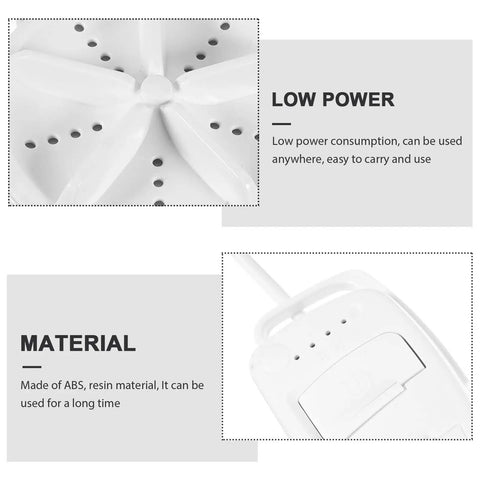 Travel Ready Compact Washing Machine Acts As A Laundry Game Changer By Delivering A Gentle Hand Feel Wash For Underwear Delicates And Light Fabrics Quick Spin Dry Keeps Road Trips Stress Free with low power ABS resin body.