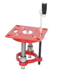 65mm Aluminum Router Table Lifting System With Adjustable Lift For Precision Routing, CNC Fine Tuning, Ring Clamping For 63.5 To 65mm Milling Machines on red plate