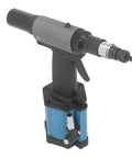 Pro Grade Heavy Duty Pneumatic Riveter Kit With Air Hydraulic Rivet Nut Tool For M3 To M8 Fasteners, side view, robust construction.