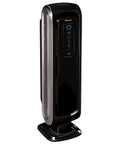 No Nonsense 4 Stage Hospital Grade Filtration Air Purifier With True HEPA For Small Rooms 100 To 200 Sq Ft Auto Air Quality Sensor Ultra Quiet Black AeraMax 90 in black with sleek design.
