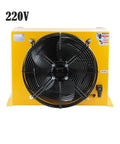 Beefy Industrial Blower Fan For Air Cooler And Hydraulic Cooling System 24V DC Heavy Duty High Airflow 350mm Diameter Front View