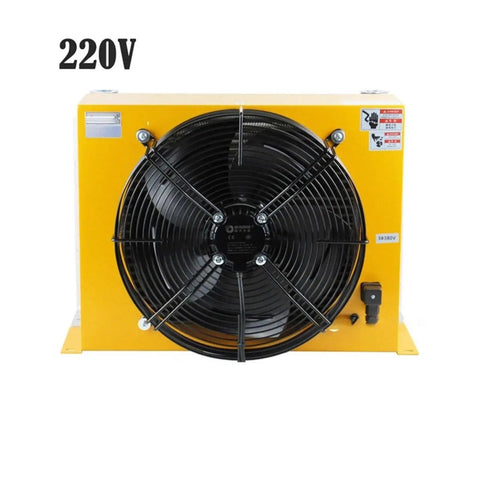 Beefy Industrial Blower Fan For Air Cooler And Hydraulic Cooling System 24V DC Heavy Duty High Airflow 350mm Diameter Front View
