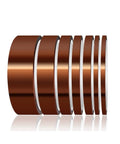 Gold Kapton Tape 33M Long 50mm Wide High Temperature Polyimide Adhesive Tape For Masking And Soldering No Residue The Go To Choice For Electronics Projects And Manufacturing, multiple rolls viewed side by side