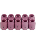 Gas Lens Pro Grade Alumina Nozzle Ceramic Cups 53N61S 8 Gauge Half Inch 12.5 Millimeters Pack Of 10 Front View
