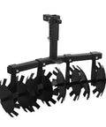 32 Inch Disc Plow Harrow For ATV And UTV With Universal 2 Inch Receiver Mount Heavy Duty Tow Behind Tillage Tool, side view
