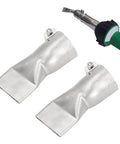 Two Pack 40mm Stainless Steel Wide Mouth Welding Nozzle For Hot Air Guns, Heat Resistant And Leakproof, Pro Grade Accessory