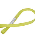 Heavy Duty Lifting Straps 2200 Lb Capacity Eye To Eye Webbing Sling in yellow polyester for tree work and furniture moving