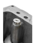 Billet Aluminum LS Oil Pressure Relief Valve Plug Machined For Knockout Engine Blocks and LS Swap Builds with silver finish