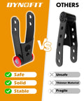 Comparison of Dynofit Rear Drop Shackle Kit For 1999-2019 Chevy Silverado 1500 And GMC Sierra 1500 with competitors