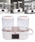 Slick Portable Ultrasonic Underwear Washing Machine With 4000mAh Cordless Battery, twin tub design, ideal for travel and compact spaces.