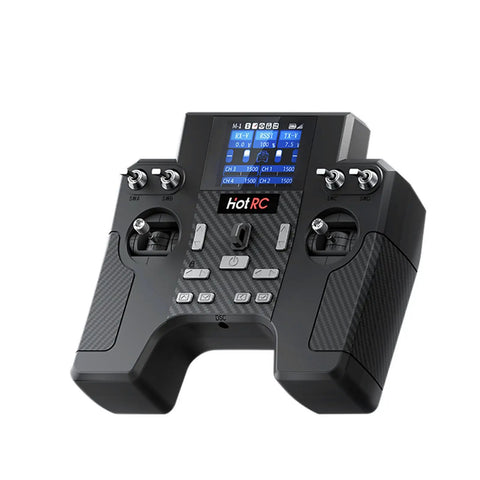 Front view of 8 Channel RC Panel Remote Controller And Receiver For Cars Boats And Helis HT8A 2.4GHz FHSS Anti Jamming