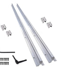 Beefed Up Heavy Duty SBR16 1500mm Linear Guide Rail Kit with 2 rails, 4 UU sliders, wrench, and screws for machine tools