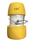 Small Marker Buoy For Fishing, Diving, And Spearfishing, Heavy-Duty Marine Foam Float with 150' Rugged Dacron Line visible