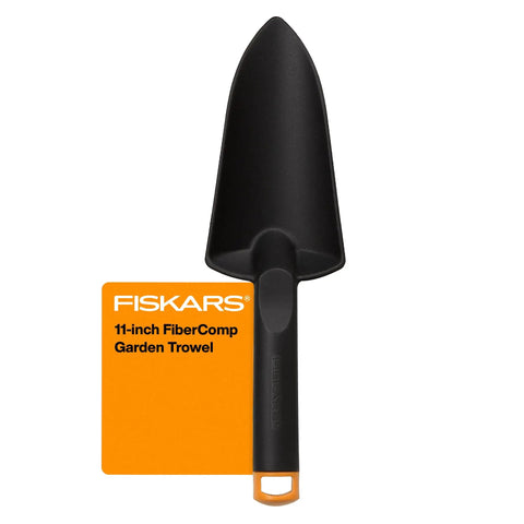 Ergonomic Hand Trowel With Oversized Head For Digging And Planting In Tough Soil, Fiber Composite Garden Tool With Hang Hole
