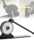 Premium Manual Hose Crimper 4Mm-33Mm For Ac Inlet Return Outlet Pipes Mechanical Gear Crimping Machine gear mechanism close-up view