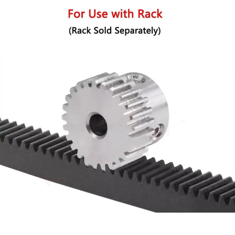 Beefy Heavy Duty Helical Gear 24 Teeth 1.5 Mod 304 Stainless Steel Bore 8 To 20 Mm with rack