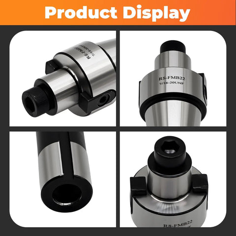 Face Mill Cutter Set With Hard Alloy Inserts R8 FMB22 Plus Accessories For Precision Milling High Hardness Surface Treated