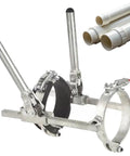 Heavy Duty Pipeline Tensioner With Ratchet Alignment Tool and Anti Slip Clamp for 110mm PVC pipes