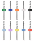 10 Pack 2mm Micro Drill Bits With One Eighth Inch Shank Carbide Tungsten Steel 135 Degree Point For PCB And Circuit Board Drilling