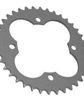 Rear sprocket from O Ring Drive Chain And Sprockets Kit For Honda TRX450R Sportrax 450 2x4 2004 2005 with 38 teeth high carbon steel