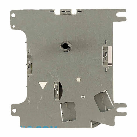 Top view of Dishwasher Timer Replacement WD21X10379 Genuine Part For GE And Other Major Brands, square metallic component