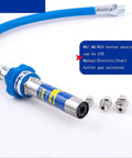 Quick Lock Grease Coupler Adapter Extensions For Grease Fittings One Hand Rotary Handle Latch Easy Release And Connect