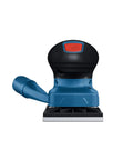 12V Max Brushless Orbital Finishing Sander Cordless With Dust Bag Quarter Sheet And Third Sheet Bare Tool front view