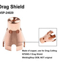 Ultimate 11-Piece Plasma Cutter Tips And Nozzles Kit Made For Procut 55 And 80 Series Machines For Smooth Metal Cutting Jobs With Superior Heat Resistance And Stable Ignition Performance You Cant Miss, copper drag shield for plasma cutting.