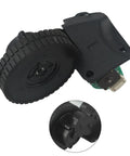 Left And Right Replacement Wheel Set For Robot Vacuums D520 C50 G50 G50E P10 Haier HSR Black Plastic Durable Tread