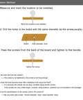 Instructions for installing European Style Rose Cabinet Knob Set With Backplates 102mm Vintage Zinc Alloy Flower Drawer Pulls.